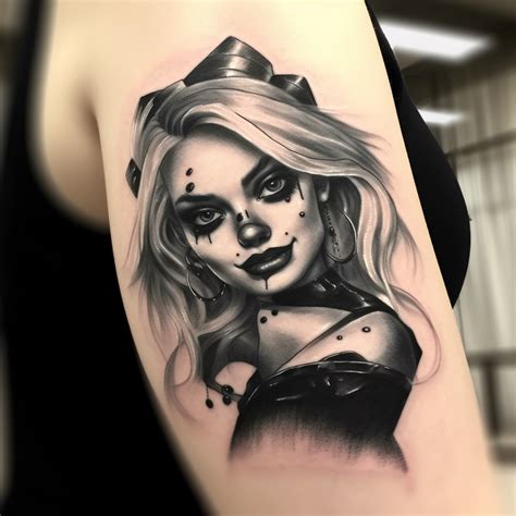 harley quinn tattoos|More.